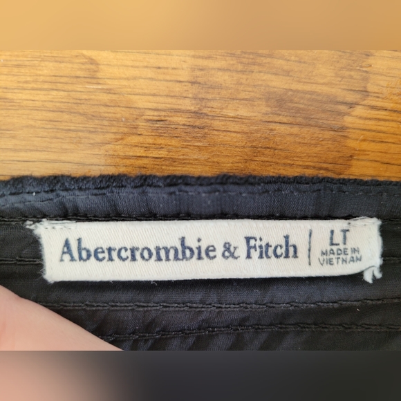 Abercrombie & Fitch Navy Jumpsuit size large & tall - Picture 9 of 9